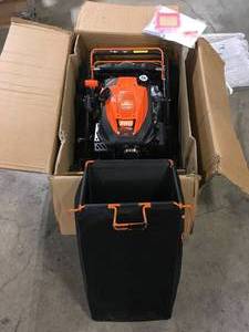 YARDMAX 22 in. 201 cc SELECT PACE 6 Speed CVT High Wheel RWD 3-in-1 Gas Walk Behind Self Propelled Lawn Mower  Customer Returns See Pictures
