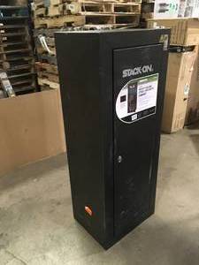 STACK-ON 14-Gun 10 cu. ft. Key Lock Security Cabinet  No Keys Included Customer Returns See Pictures