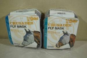 lot 137 image: 2 Cashel Crusader Fly Masks -Draft
