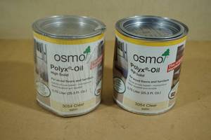 lot 153 image: 1.5 Liters Interior osmo Polyx-Oil -3054 Clear Satin