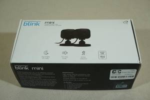 lot 162 image: Blink Mini 2 Indoor Plug-In HD Smart Security Cameras