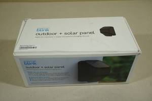 lot 165 image: Blink Outdoor Solar Panel Add-On Security Camera