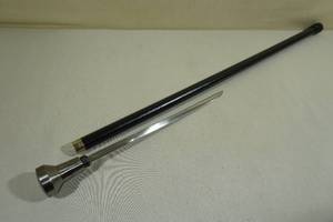 lot 192 image: Polished Handle Sword Cane