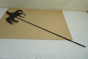 lot 203 image: Lazer Cut Horse Silhouette Yard Sign