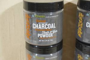 lot 222 image: 15 Natural Activated Charcoal Tooth and Gum Powder