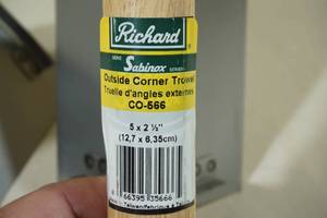 lot 227 image: 2 Outside Corner Trowels