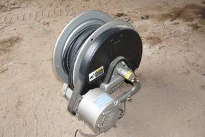 lot 25 image: Hannay 12V Hose Reel with Hose