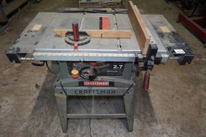 lot 229 image: Craftsman 10 Table Saw with Stand