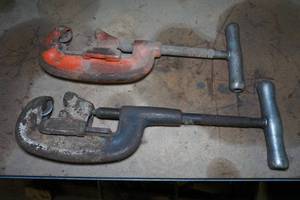 lot 244 image: 2 Ridgid Pipe Cutters
