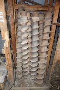 lot 35 image: 6 Diedrich 4-14 Hollow Stem Augers