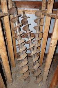 lot 38 image: 4 1-58 Hex Drive Flite Augers - 10 Diameter