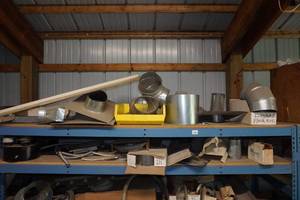 lot 265 image: Assorted Aluminum Duct Work