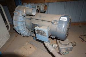 lot 280 image: EG&G Rotron 5 HP 230V 3 Phase Material Blower