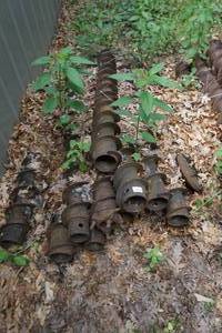 lot 298 image: 11 CME 3-14 Hollow Stem Augers