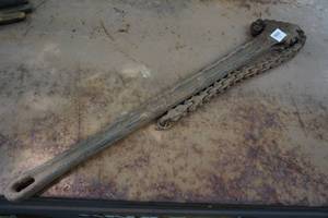 lot 59 image: Ridgid 4 Chain Pipe Wrench