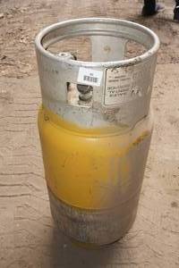 lot 90 image: 30 Lb Propane Tank