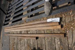 lot 534 image: 5 Rods for Augers - 1 Starter