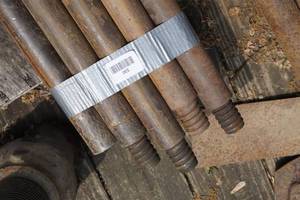 lot 530 image: 5 Rods for Augers - 1 Starter