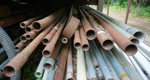 lot 567 image: Assorted Steel Pipe - Some Galvanized