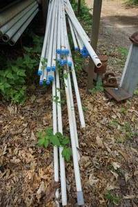lot 566 image: Threaded PVC Drop Pipe - 1