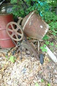 lot 474 image: Belt Drive Cement Mixer