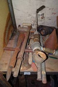 lot 327 image: Assorted Jack Hammer Bits, Valves and Tools