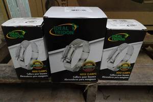 lot 109 image: Ideal Tridon Hose Clamps - Size 32, 72