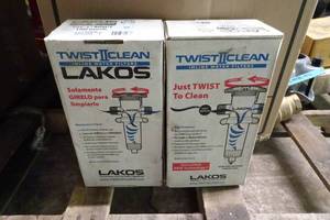 lot 126 image: 2 NEW Lakos Twist II Clean Inline Water Filters