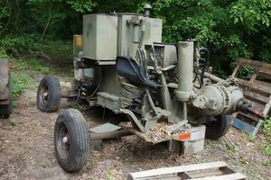 lot 1O image: 1979 Reed Skid Mounted Drill - Ford 6 Cylinder