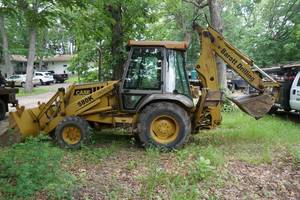 lot 1C image: 1990 Case 580K Backhoe Loader