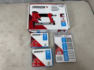 New Arrow Pneumatic Stapler with Staples