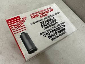 New Milwaukee Carbide Tooth Hole Saw 3