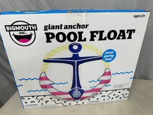 New Giant Anchor Pool Float