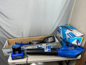 Kobalt 40 Volt Cordless String Trimmer and Blower