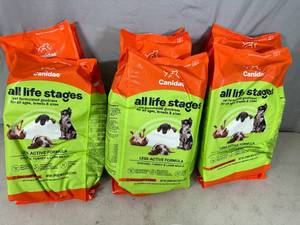 6 New 5 lb Bags Canidae All Life Stages Dog Food
