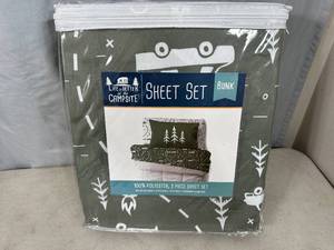 New RV  Camper Sheet Set - Bunk Size