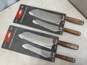 2 New Chicago Cutlery Cooking Knife Sets
