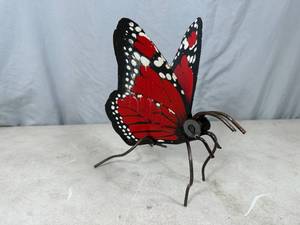 New Recycled Metal Butterfly
