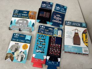 New Camping Themed Can Coolers and RV Accessories