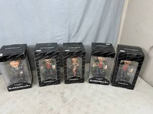 5 New Double Sided Las Vegas Bobble Heads