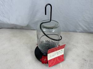 New Mason Jar Hummingbird Feeder