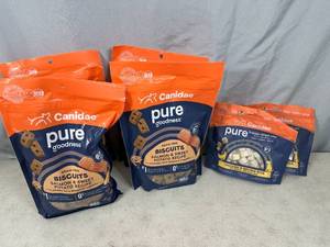 New Canidae Dog Biscuits and Freeze Dried Treats