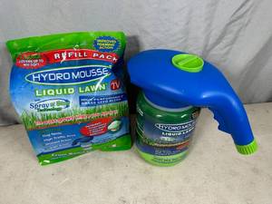 New Hydro Mousse Liquid Lawn Grass Seed Spray