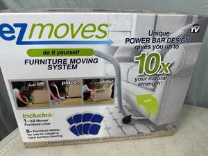 New EZ Moves Furniture Movers with Furniture Lifting Power Bar