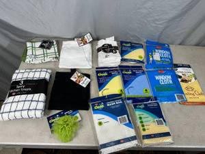 New Kitchen Towels, Washcloths, Aprons, Sponges, Etc.