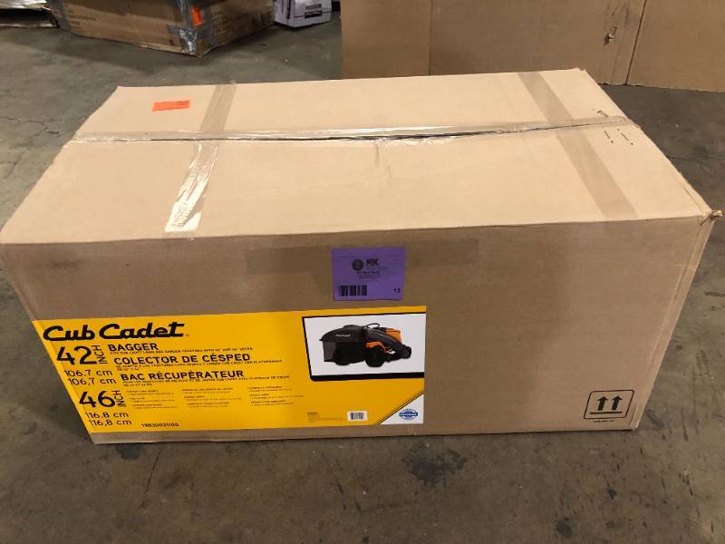 Cub cadet xt1 online 42 bagger