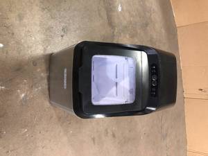 lot 5 image: ICEMAN Countertop Nugget Ice Machine, Waterline Compatible, Creates Batch of Ice in 20 Min, Holds 3 lb. of Ice  Customer Returns See Pictures