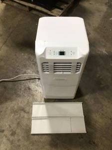 lot 30 image: Vissani 6000 BTU Portable Air Conditioner in White  Customer Returns  See Pictures