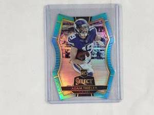 Adam Thielen Rookie Panini Select Die-Cut No. 104, Numbered 53125