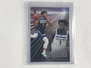 Anthony Edwards Rookie Panini Chronicles Essentials No. 203